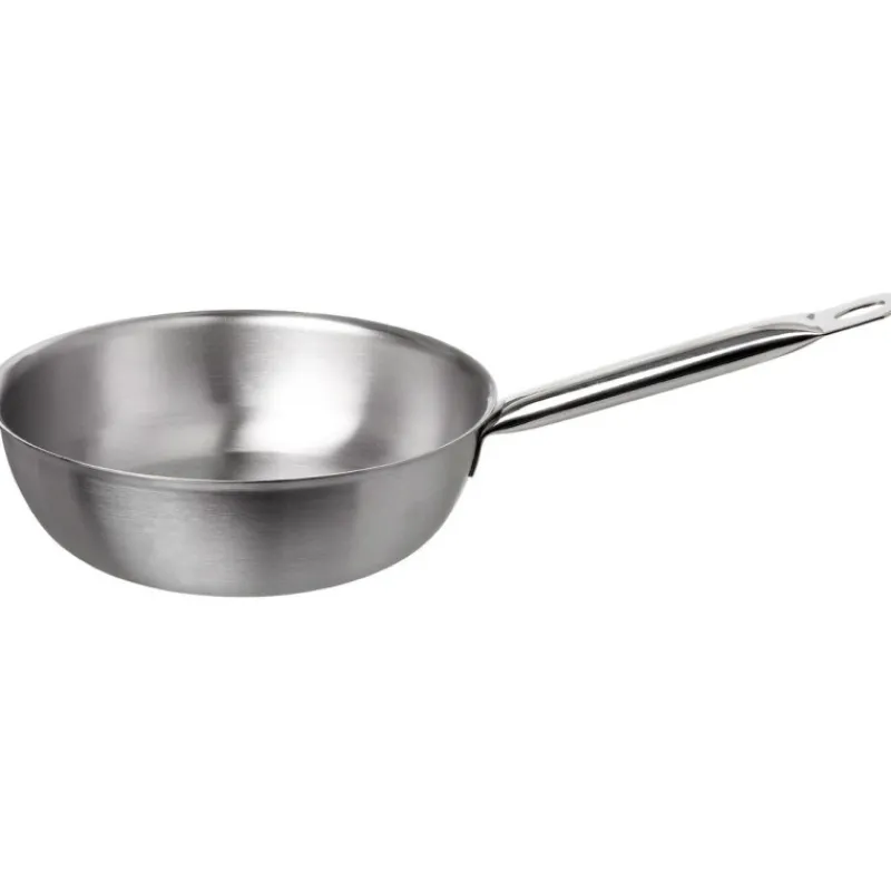 Cerf Dellier Excellence inox sauteuse évasée 20 cm