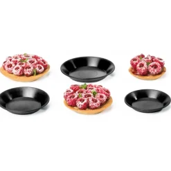Cerf Dellier Exoglass 24 tartelettes rondes unies 7 cm