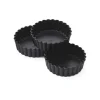 Cerf Dellier Exoglass 12 tourtières cannelées 10 cm