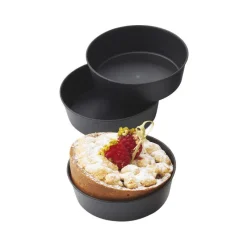 Cerf Dellier Exoglass 12 tourtières unies 10 cm