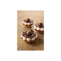 Cerf Dellier Exoglass brioches à 12 côtes 7 cm x 24