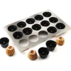 Cerf Dellier Exoglass plaque inox de 15 kouglofs 9 cm