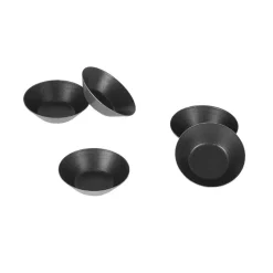 Cerf Dellier Exopan 25 tartelettes rondes unies creuses 8 cm