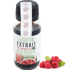 Cerf Dellier Extrait de framboise biologique 50 ml - DDM 03/25