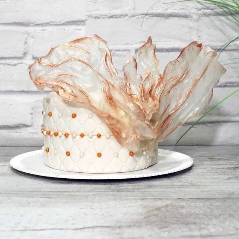 Cerf Dellier Feuilles alimentaires à base de riz spécial décors (x20)