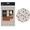 Cerf Dellier Feuilles transfert cabosses de cacao (x5)