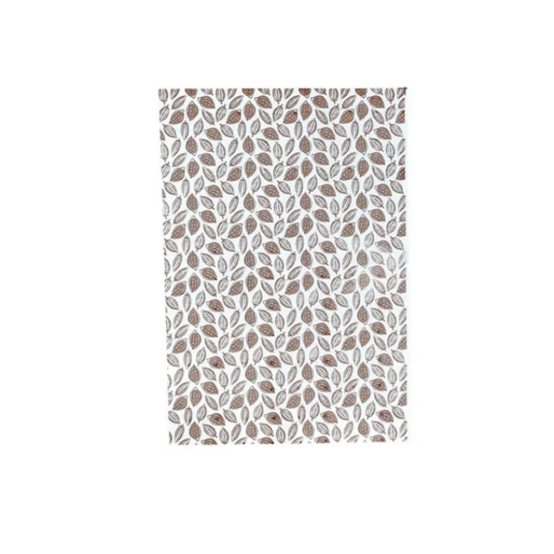 Cerf Dellier Feuilles transfert cabosses de cacao (x5)