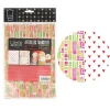 Cerf Dellier Feuilles transfert Scandinave et Coeurs assorties (x4)