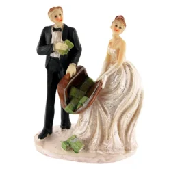 Cerf Dellier Figurine de mariage Casse du siècle