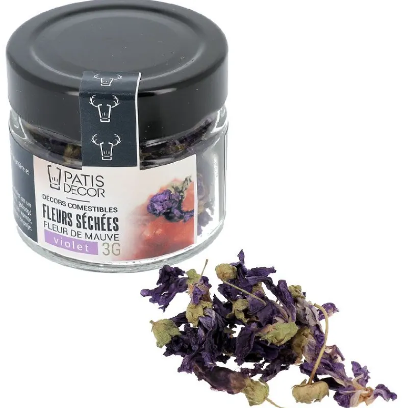 Cerf Dellier Fleurs de mauve séchées 3 g
