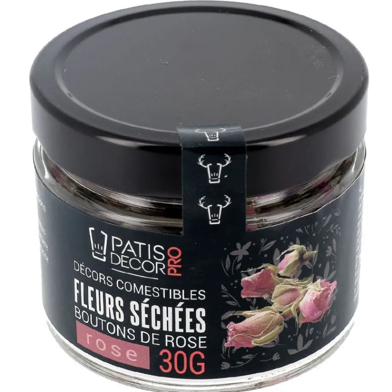 Cerf Dellier Fleurs séchées de roses roses 30 g