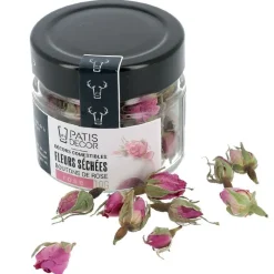 Cerf Dellier Fleurs séchées de roses roses 10 g