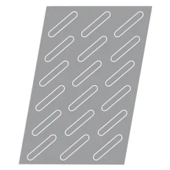 Cerf Dellier Flexipan Air plaque 600x400 de 18 éclairs 12,5x2,5 cm