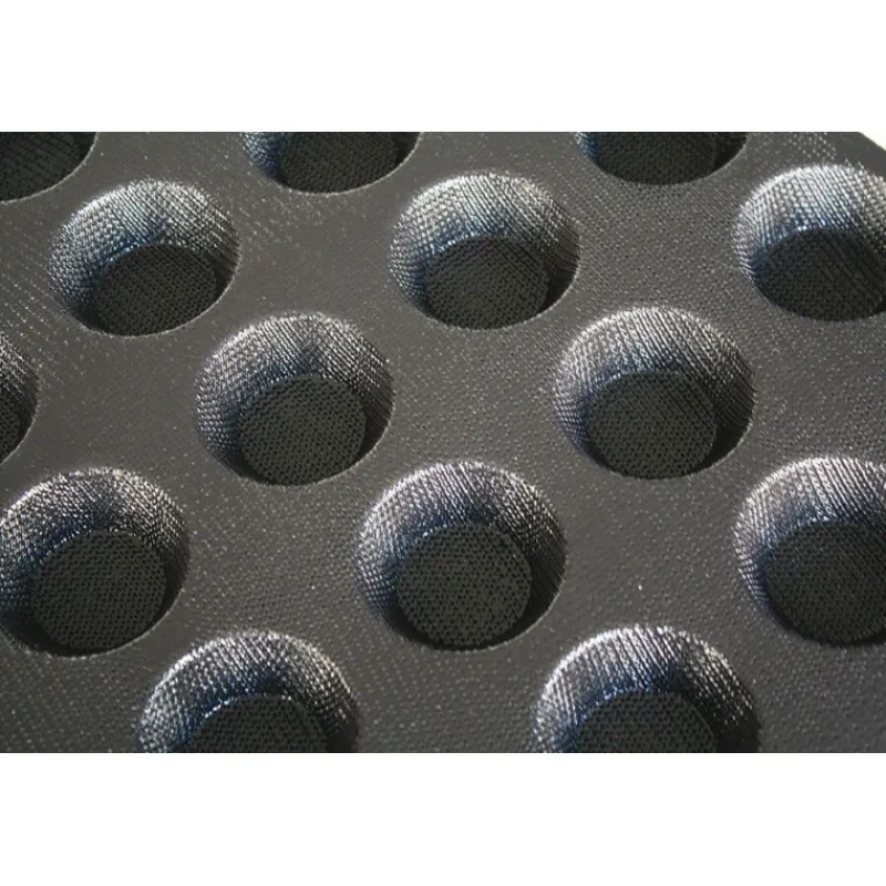 Cerf Dellier Flexipan Air plaque 600x400 de 24 tartelettes 7,7 cm