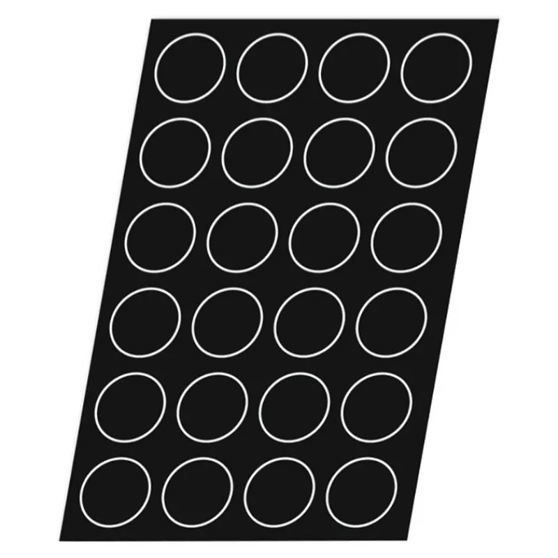 Cerf Dellier Flexipan GN 1/1 plaque de 35 demi-sphères 4,3 cm