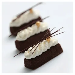 Cerf Dellier Flexipan 60x40 plaque de 120 bonbons chocolat mini-lingot 4,5x1,5 cm