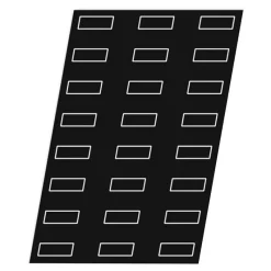 Cerf Dellier Flexipan 60x40 plaque de 24 cakes 80x30cm