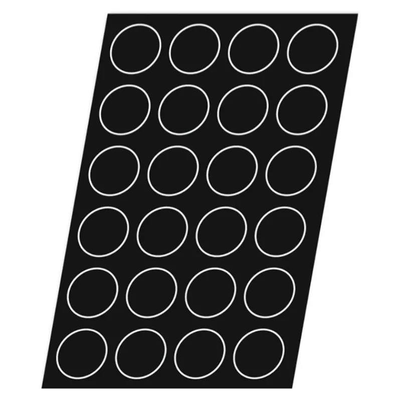 Cerf Dellier Flexipan 60x40 plaque de 24 cookies 7,8 cm