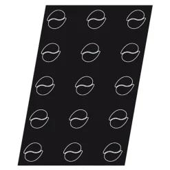 Cerf Dellier Flexipan 60x40 plaque de 15 gouttes entrelacées 7,6x4,5 cm