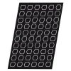Cerf Dellier Flexipan 60x40 plaque de 60 hexagones 4,5x4 cm