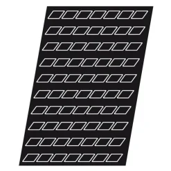 Cerf Dellier Flexipan 60x40 plaque de 70 losanges 60x3,5 cm
