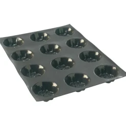 Cerf Dellier Flexipan 60x40 plaque de 24 marguerites 7 cm