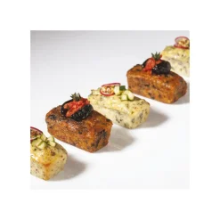Cerf Dellier Flexipan 60x40 plaque de 56 mini-cakes droits bouchée 5x2,5 cm