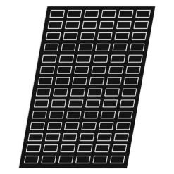 Cerf Dellier Flexipan 60x40 plaque de 84 mini-financiers 5 cm