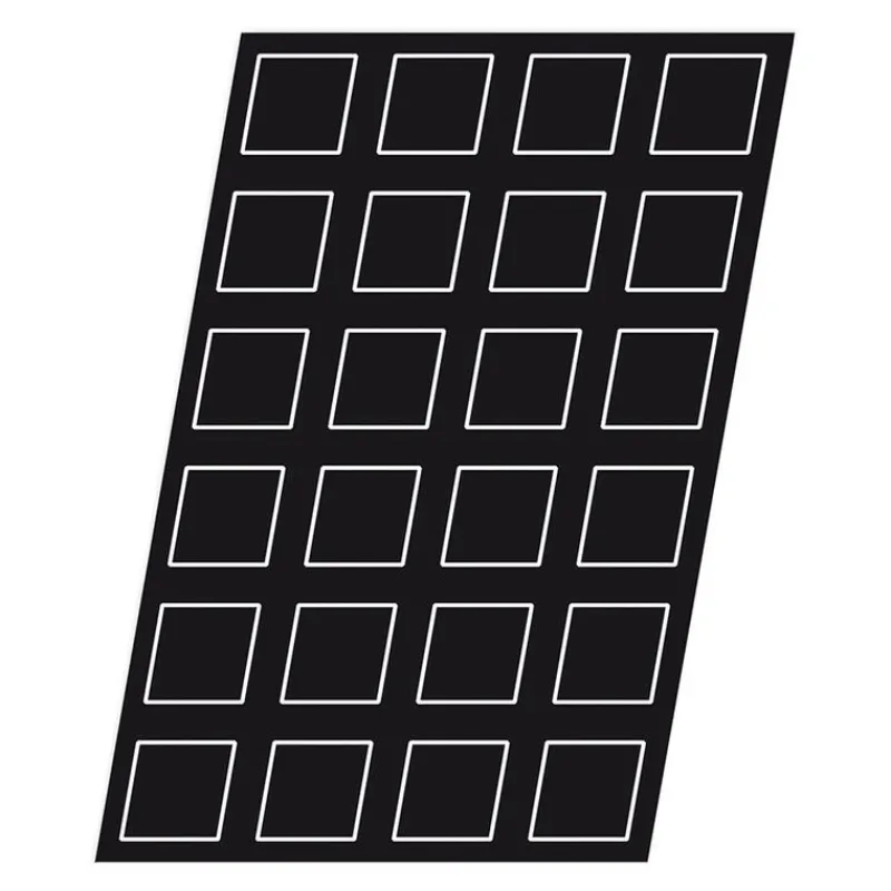 Cerf Dellier Flexipan 60x40 plaque de 60 mini-carrés 3,7 cm