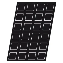 Cerf Dellier Flexipan 60x40 plaque de 35 mini-carrés 5,6 cm