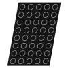 Cerf Dellier Flexipan 60x40 plaque de 24 muffins 7x4 cm