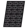 Cerf Dellier Flexipan 60x40 plaque de 18 nounours 9x6x2 cm