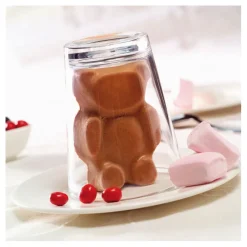 Cerf Dellier Flexipan 60x40 plaque de 18 nounours 9x6x2 cm