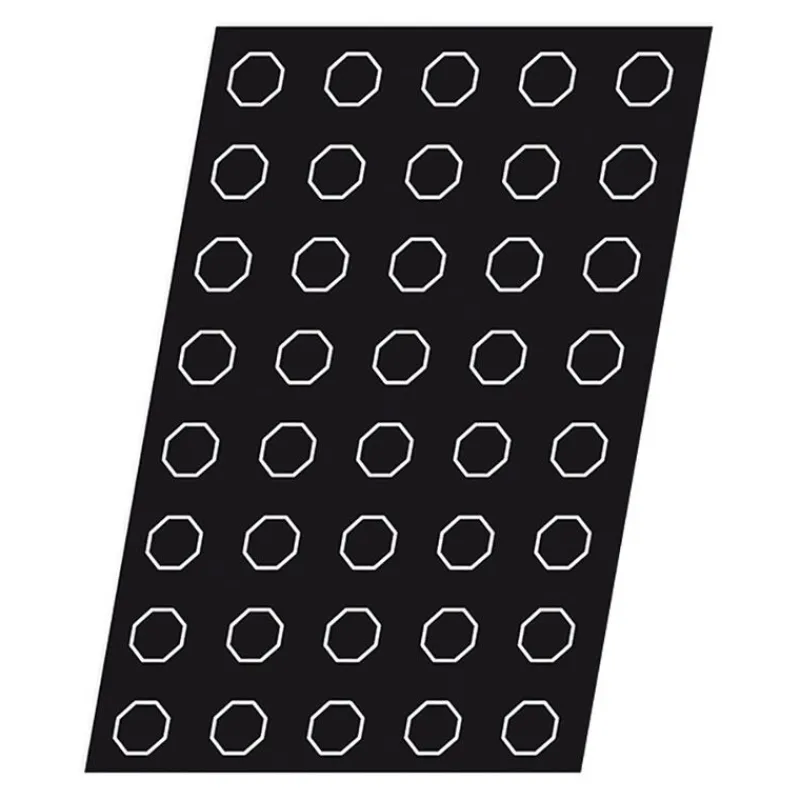 Cerf Dellier Flexipan 60x40 plaque de 40 octogones 4 cm