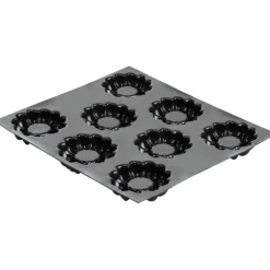 Cerf Dellier Flexipan 60x40 plaque de 18 petits saint honoré 8 cm