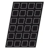Cerf Dellier Flexipan 60x40 plaque de 54 pyramides 3,5x3,5x2,3 cm