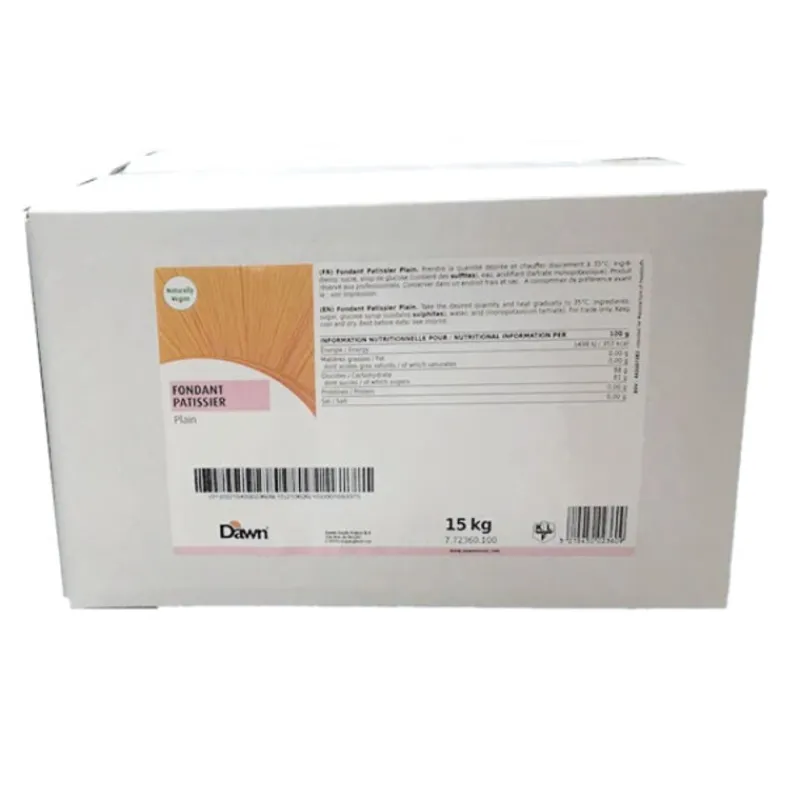 Cerf Dellier Fondant pâtissier blanc 15 Kg
