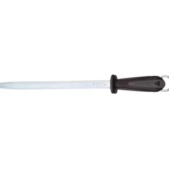 Cerf Dellier Fusil à aiguiser de boucher mèche ovale 30 cm