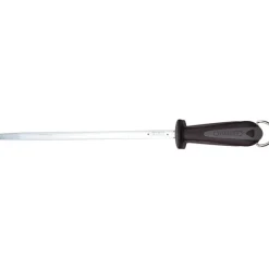 Cerf Dellier Fusil à aiguiser de boucher mèche ronde 30 cm