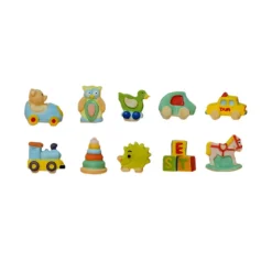 Cerf Dellier Fèves Les Jouets en Bois (x2)