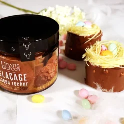 Cerf Dellier Glaçage façon rocher chocolat au lait 250 g
