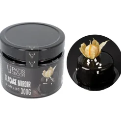 Cerf Dellier Glaçage miroir Noir 300 g