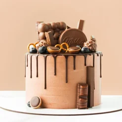 Cerf Dellier Glaçage pour drip cake marron 120 g