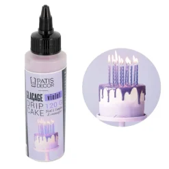 Cerf Dellier Glaçage pour drip cake violet 120 g