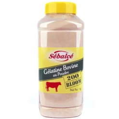 Cerf Dellier Gélatine bovine en poudre 200 Bloom 1 kg