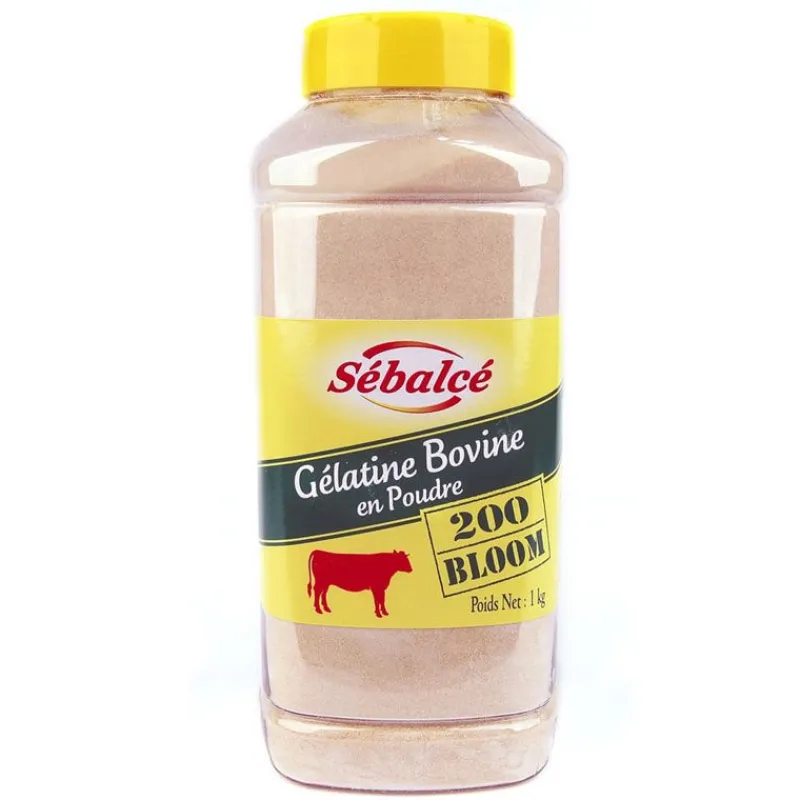 Cerf Dellier Gélatine bovine en poudre 200 Bloom 1 kg
