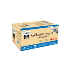 Cerf Dellier Gélatine Halal bovine 400 feuilles 170 blooms 1 Kg