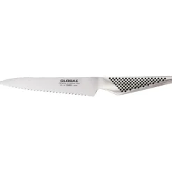 Cerf Dellier Global série GS couteau lame crantée GS14 15 cm
