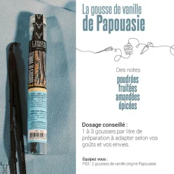Cerf Dellier Gousse de Vanille Papouasie (x2)