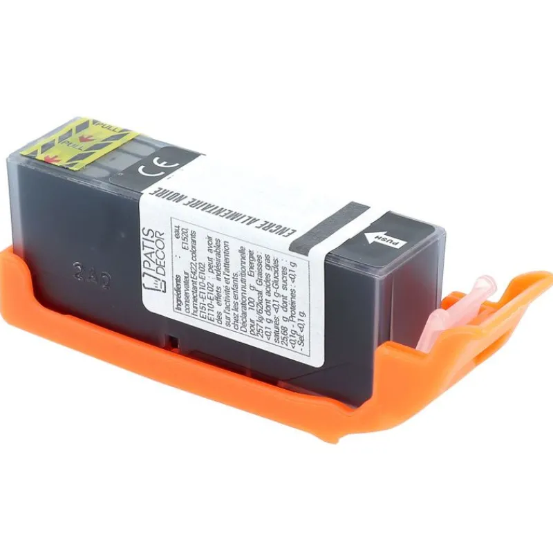 Cerf Dellier Grande cartouche d'encre alimentaire noire pour MG5750/MG5751/TS5050